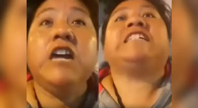 Indignada mujer desata su ira contra Keiko Fujimori Indignada mujer desata su ira contra Keiko Fujimori