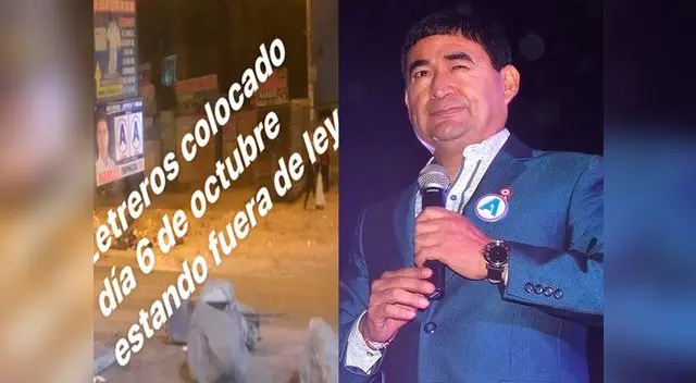 Denuncian a candidato de Carabayllo