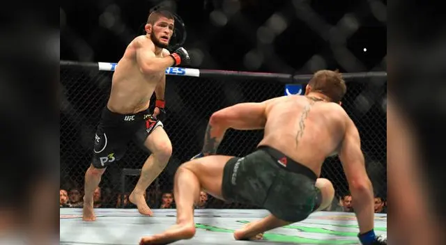 Khabib pudo retener su cintuón ante McGregor en el UFC 229