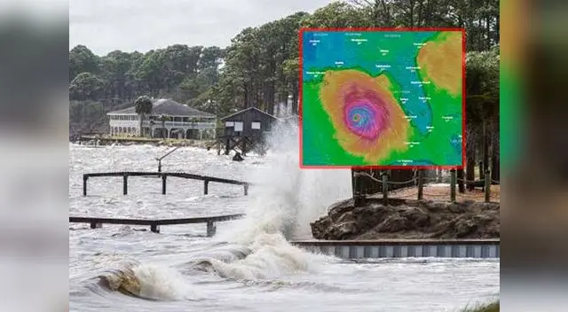 Huracán Michael llega a las costas de Estados Unidos