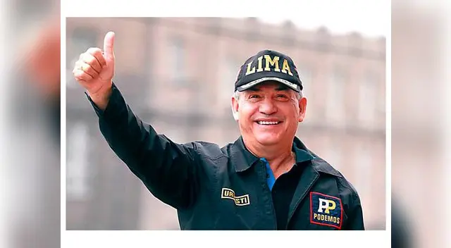 Daniel Urresti celebra detención de Keiko Fujimori