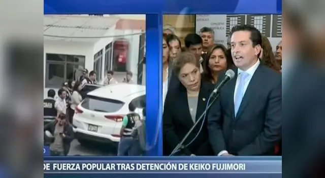 Miguel Torres de Fuerza Popular se pronunciaron tras orden de prisión para Keiko Fujimori