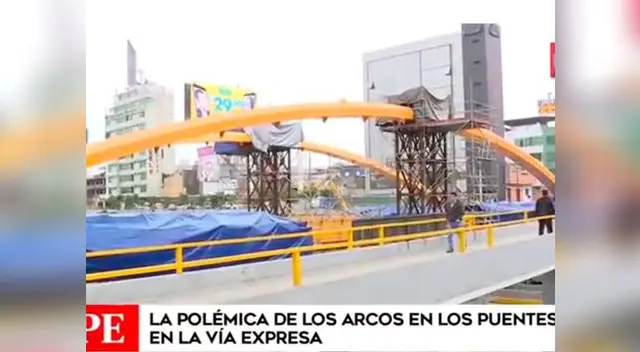 El virtual alcalde señaló que si los puentes con arcos no son necesarios serán desmontados