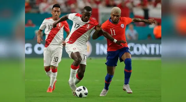 Perú empata 0-0 ante Chile Perú empata 0-0 ante Chile