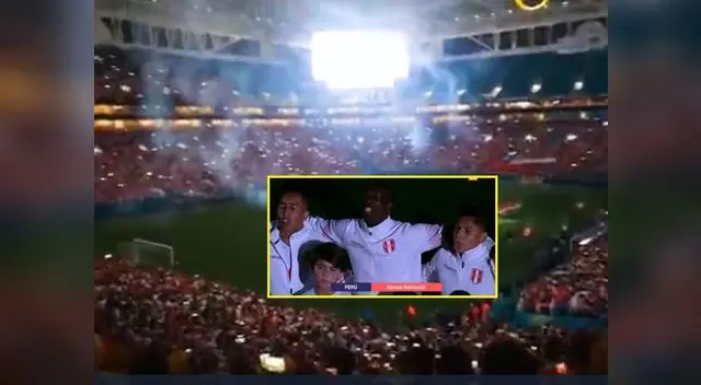 Peruanos cantaron a todo pulmón Himno Nacional en Miami