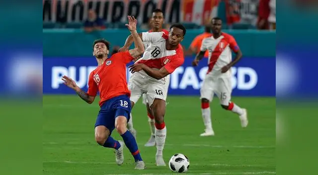 Así se jugó el Perú vs.Chile en el partido de octubre del 2018