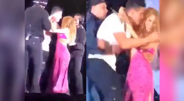 Shakira demostró su humildad con fan Shakira demostró su humildad con fan