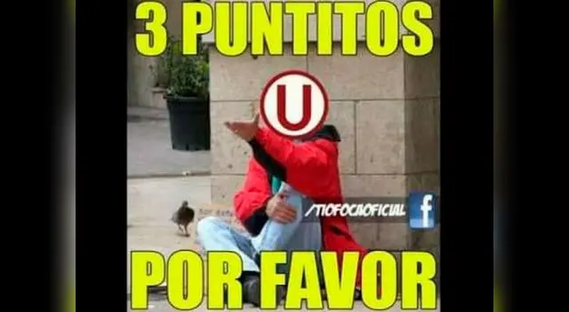 Crueles sarcasmos sobre lo que necesita la U para conseguir una victoria ante Unión Comercio