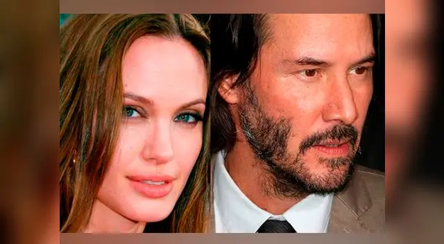 Angelina Jolie y Keanu Reeves son el centro de atención de la prensa del corazón