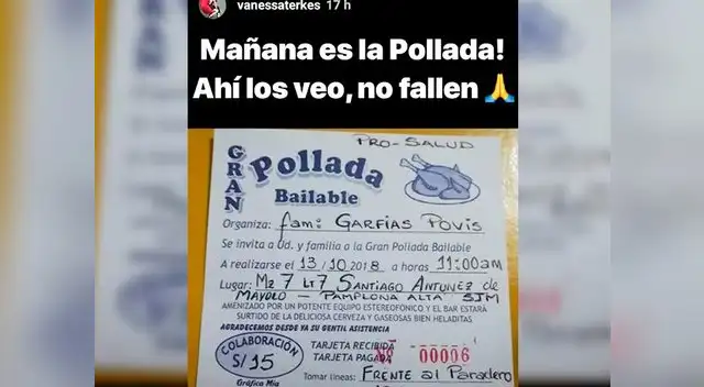 Días antes actriz invitó acudir a evento pro salud