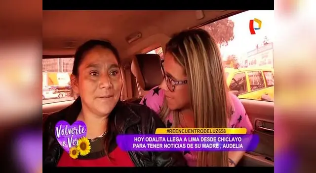 Odalita Jaimes esperó 22 años para abrazar a su madre Odalita Jaimes esperó 22 años para abrazar a su madre