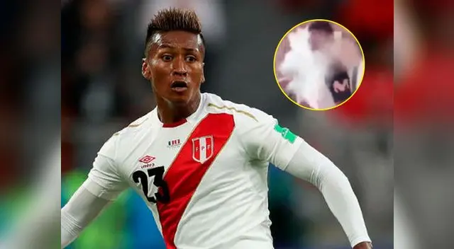 Pedro Aquino sufrió una broma por parte de sus compañeros