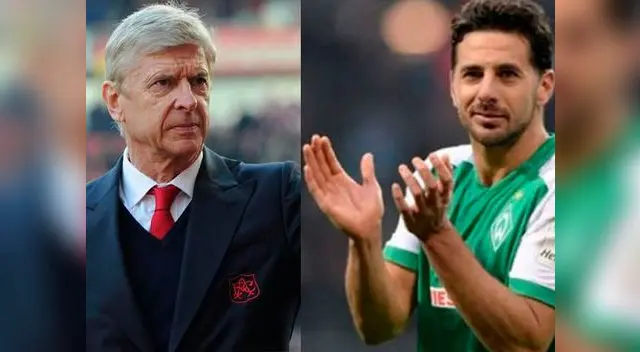 Pizarro recibe excelentes comentarios del estratega Arsene Wenger 