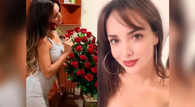 Rosángela Espinoza derrocha amor con su novio 