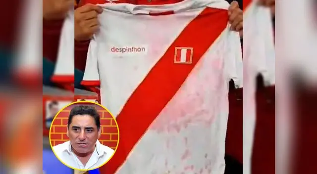 El cómico Carlos Álvarez llamó "Despinthon" a las 'camisetas' de la selección peruana El cómico Carlos Álvarez llamó "Despinthon" a las 'camisetas' de la selección peruana