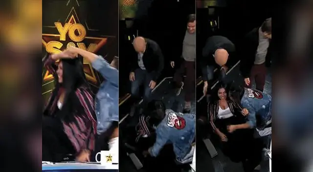 Maricarmen Marín sufre terrible caída cuando intentaba bailar salsa Maricarmen Marín sufre terrible caída cuando intentaba bailar salsa