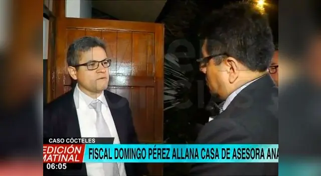 Fiscal Domingo Pérez tuvo acalorada discusión con abogado de Fuerza Popular 