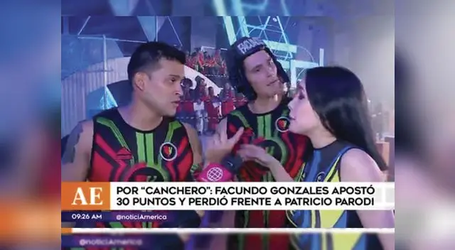 Rosángela Espinoza interrumpe entrevista a Christian Domínguez para cantarle sus verdades