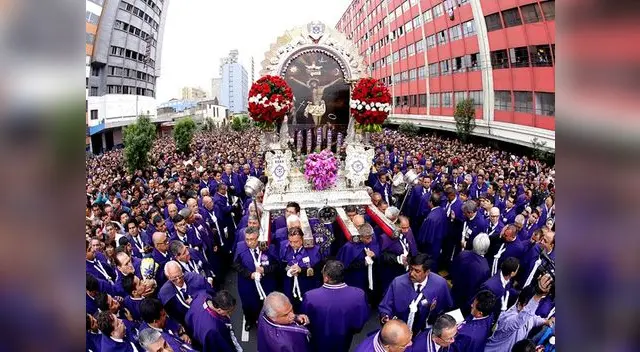 Tránsito se desviará por Procesión del Señor de Los Milagros Tránsito se desviará por Procesión del Señor de Los Milagros