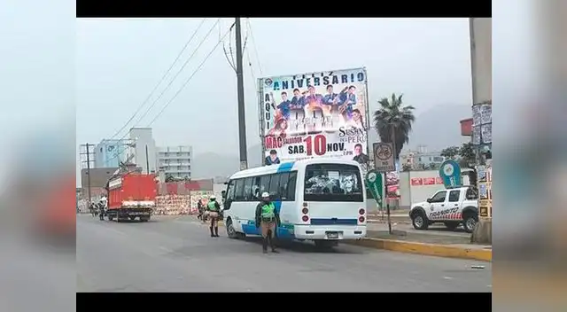 Policía realizó el operativo por diferentes distritos de Lima