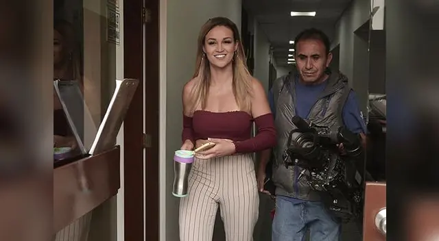 Angie Arizaga salió a celebrar su soltería con amigas