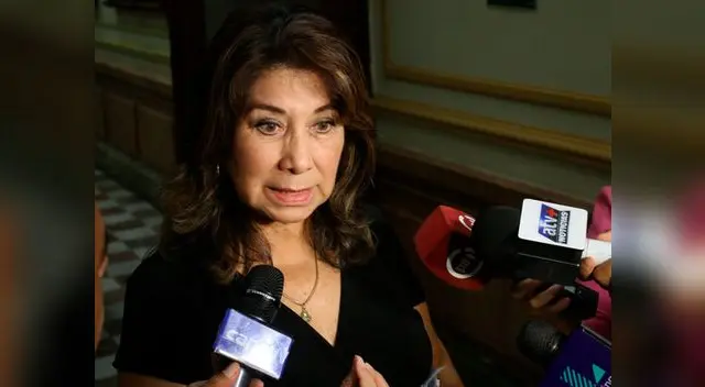 Martha Chávez asegura que Fujimorismo continuará siendo perseguido por sus enemigos