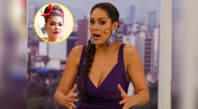 Karen Schwarz se mostró muy preocupada por la salud de la modelo Angie Jibaja Karen Schwarz se mostró muy preocupada por la salud de la modelo Angie Jibaja