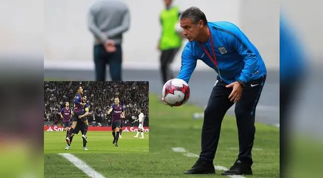 El técnico uruguayo Pablo Bengoechea apoya el trabajo de su equipo