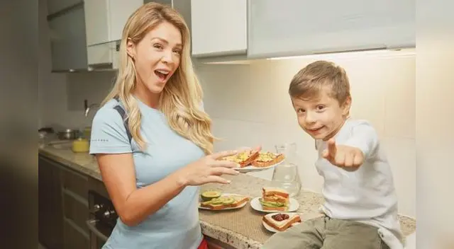 Sheyla Rojas y su hijo se vuelven tendencia Sheyla Rojas y su hijo se vuelven tendencia