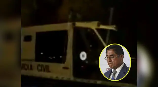 Mira el traslado a prisión de César Hinostroza Mira el traslado a prisión de César Hinostroza