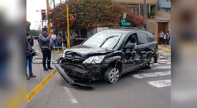 Persecución en Surco termina en balacera Persecución en Surco termina en balacera