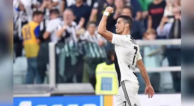 Cristiano celebra su gol ante el Genoa