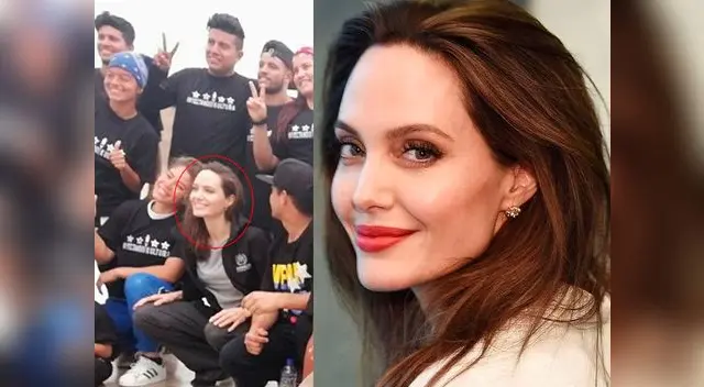 Angelina Jolie llegó a Perú