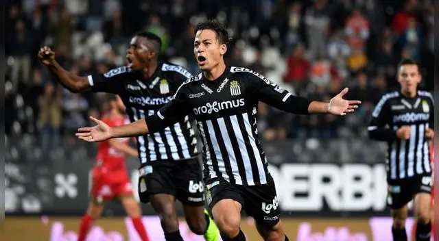 El chaval marcó en Bélgica El chaval marcó en Bélgica