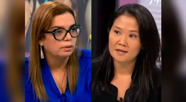 Keiko Fujimori le pidió a periodista que no la comparen con Nadine Heredia