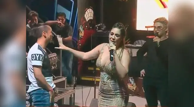 La modelo Tilsa Lozano regresó a los escenarios con la 'lengua bien afilada'