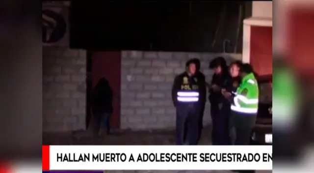 Hallan sin vida a menor secuestrado Hallan sin vida a menor secuestrado