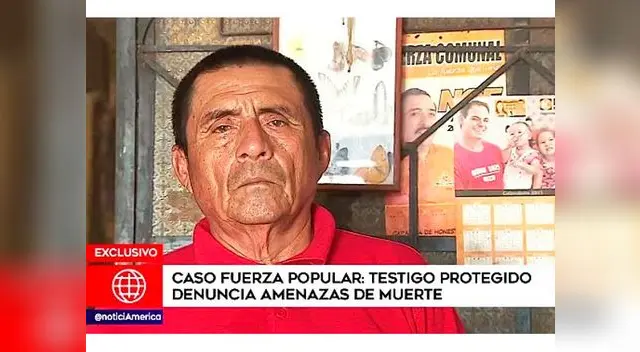 Testigo protegido Segundo Crisante Pulache
