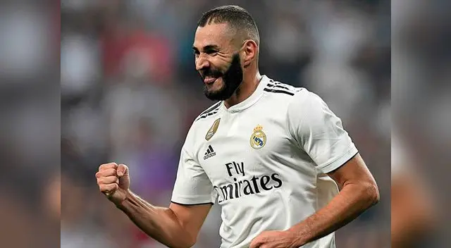 Benzema hace el primer tanto para el Real Madrid Benzema hace el primer tanto para el Real Madrid