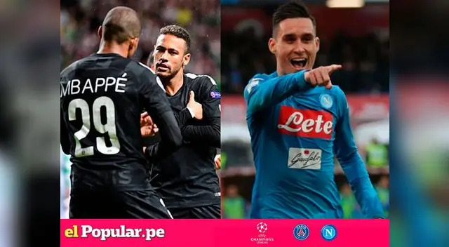 PSG vs. Napoli EN VIVO ONLINE: con Neymar y Mbappé por la UEFA Champions League PSG vs. Napoli EN VIVO ONLINE: con Neymar y Mbappé por la UEFA Champions League