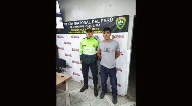 Sujeto fue detenido Sujeto fue detenido