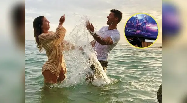 Patricio Parodi y Flavia Laos no dejan de demostrar su amor y buscar retadores para videojuegos