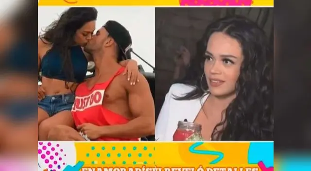 Mayra Goñi destacó los detalles que el español tiene con ella