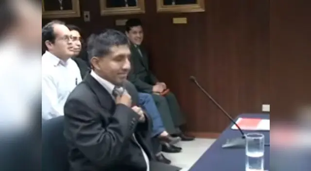 Richard Concepción durante una citación en el Consejo Nacional de la Magistratura el 2009 Richard Concepción durante una citación en el Consejo Nacional de la Magistratura el 2009