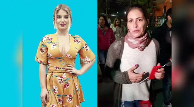 Flavia Laos y su suegra