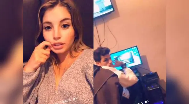 Flavia Laos se muestra muy fastidiada con Patricio Parodi porque no puede dejar el 'vicio' 