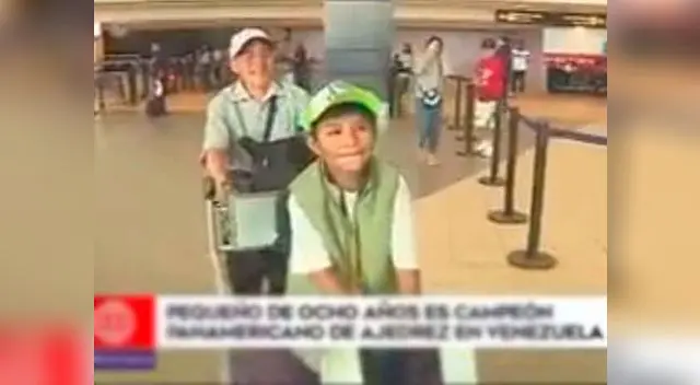 Niño campeón de ajedrez en Venezuela pide pollo a la brasa como premio Niño campeón de ajedrez en Venezuela pide pollo a la brasa como premio