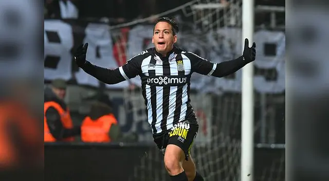El peruano una vez más fue decisivo para el Sporting Charleroi en la liga belga El peruano una vez más fue decisivo para el Sporting Charleroi en la liga belga