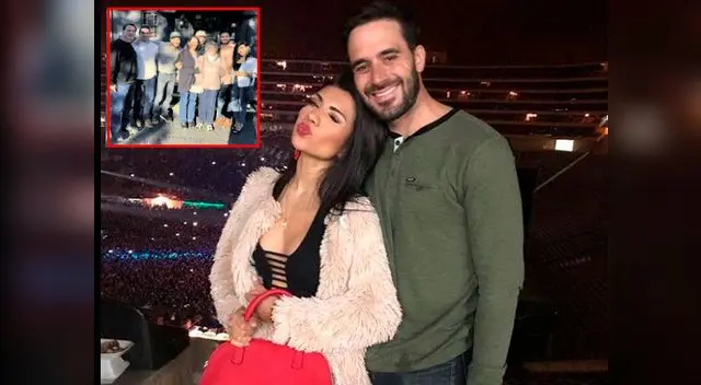 Diana Sánchez conoció a toda la familia de su pareja