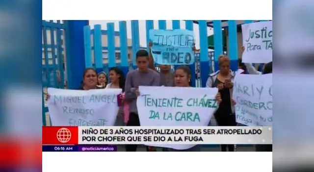 Niño resultó con graves lesiones